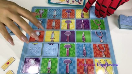 DOC MCSTUFFINS checkup Family Fun Game for Kids Mix Up Fix Up Egg Surprise Toy Princess Toysreview