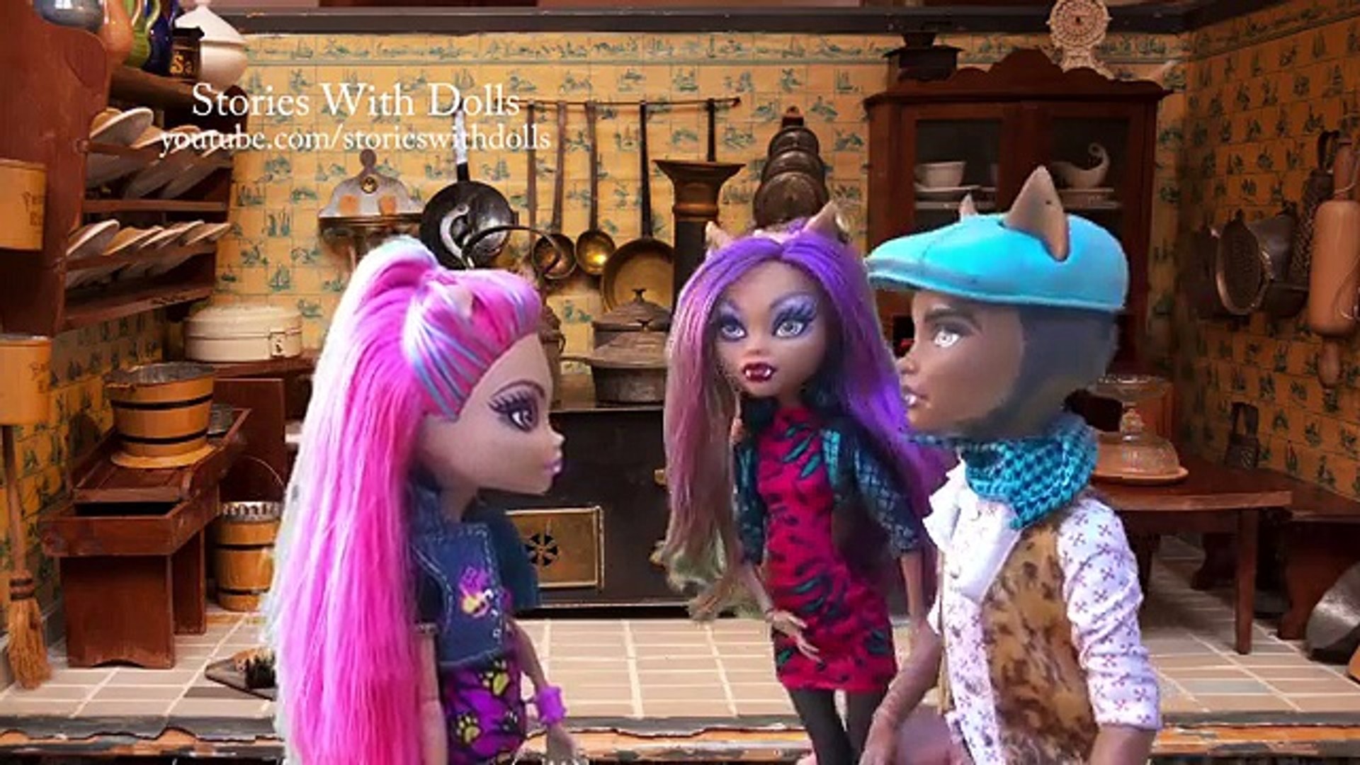 MH Spell of the Full Moon - Deuce IS IN TROUBLE!!! Monster High Dolls &  Toys Series Part 3 - Dailymotion Video