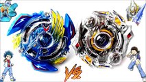 Victory Valtryek .B.V vs Obelisk Odax .T.X - Valt vs Orochi - Beyblade Burst Battle - V2 vs O2