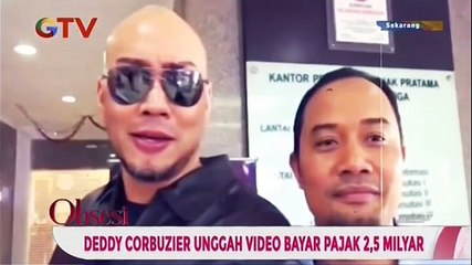 Deddy Corbuzier Unggah Video Bayar Pajak Sebesar Rp2,5 Miliar