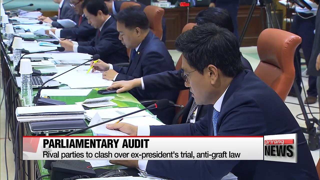 Parties expected to clash over ex-president's trial, anti-graft law at parliamentary audits