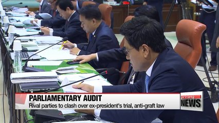 Parties expected to clash over ex-president's trial, anti-graft law at parliamentary audits