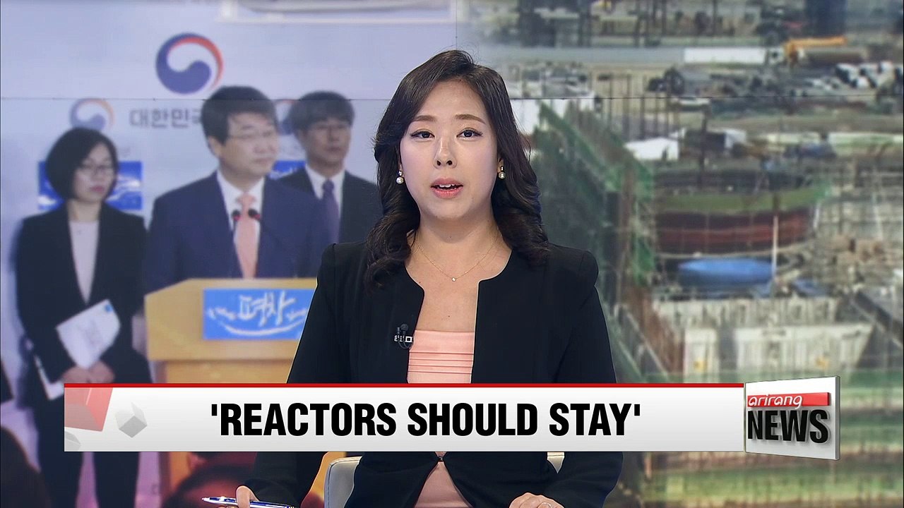 Independent commission recommends Shin Kori nuclear reactors remain online