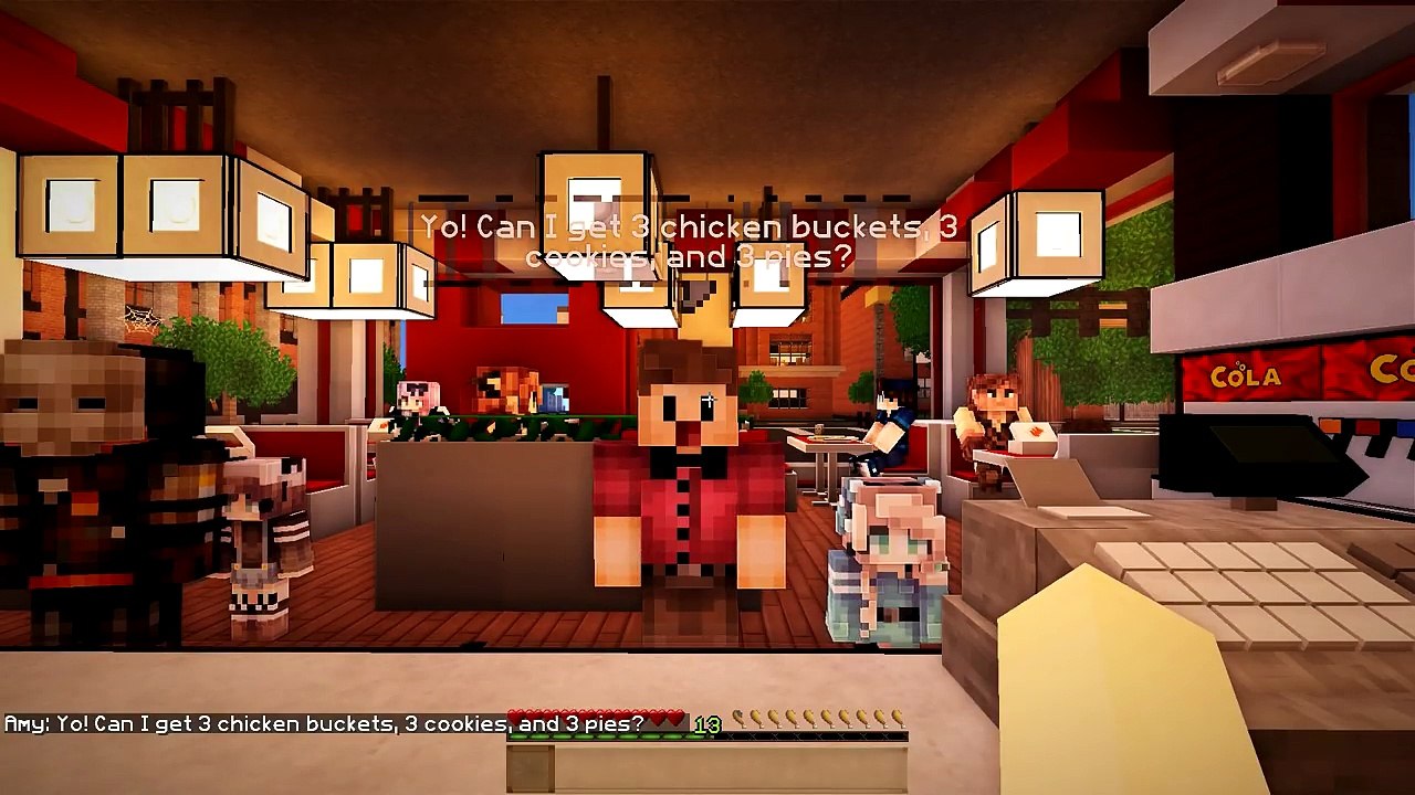 Minecraft McCrafters - QUITTING OUR JOBS FOR FRY YO CHICKEN!! (Minecraft Roleplay) #3