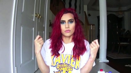 How to: dye dark hair bright red WITHOUT BLEACH!