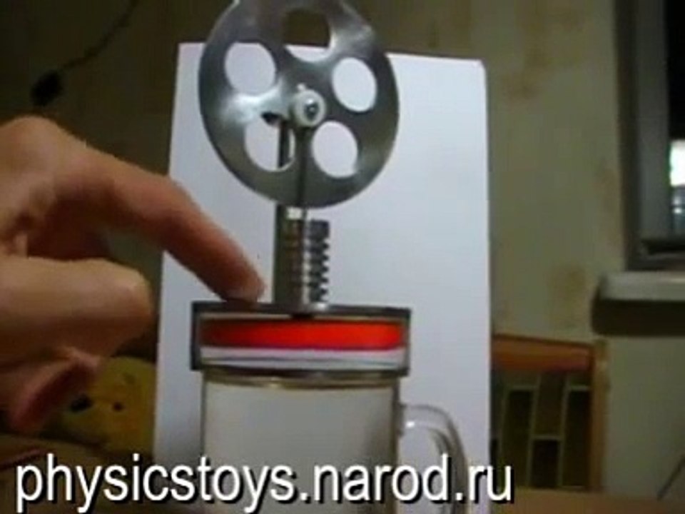 МАГНИТНЫЙ ДВИГАТЕЛЬ СТИРЛИНГА Magnet Motor STIRLING ENGINE ИГОРЬ БЕЛЕЦКИЙ