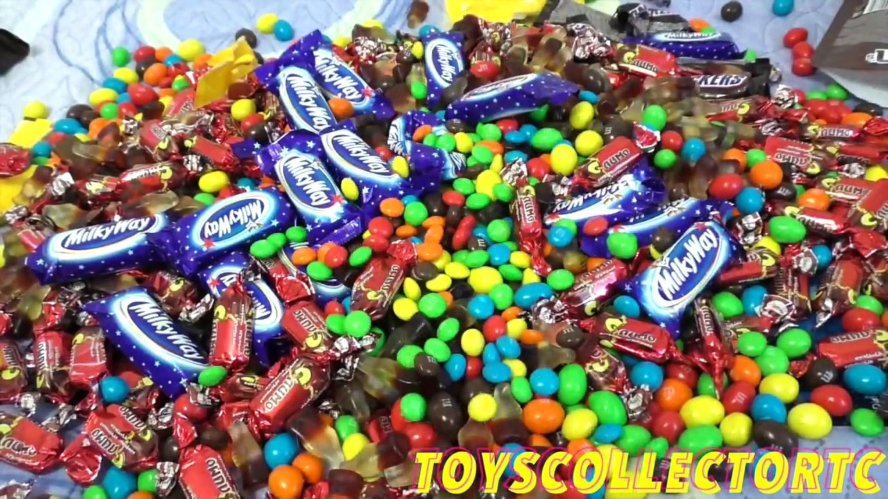 A lot of Candy ★ a lot of Sweet ★ Frozen Lollipops ★ Chocolate for Peppa Pig :D