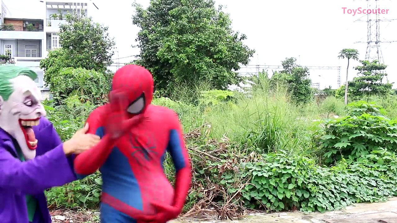 Is Frozen Elsa & Spiderman PREGNANT? w/ Hulk, Maleficent & Joker in Real Life