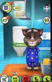 Konuşan Kedi Talking Tom Çiş Yapıyor Banyo Yapıyor Yemek Yiyor Oyun Oynuyor Türkçe Çocuk Çizgi Flm