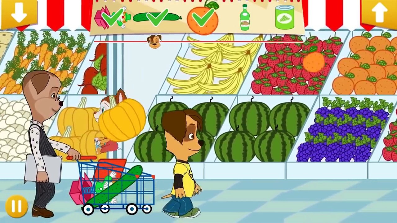 Барбоскины - Супермаркет. Игры и приколы на Андроид. Новая серия 2017! Игры как мультики!