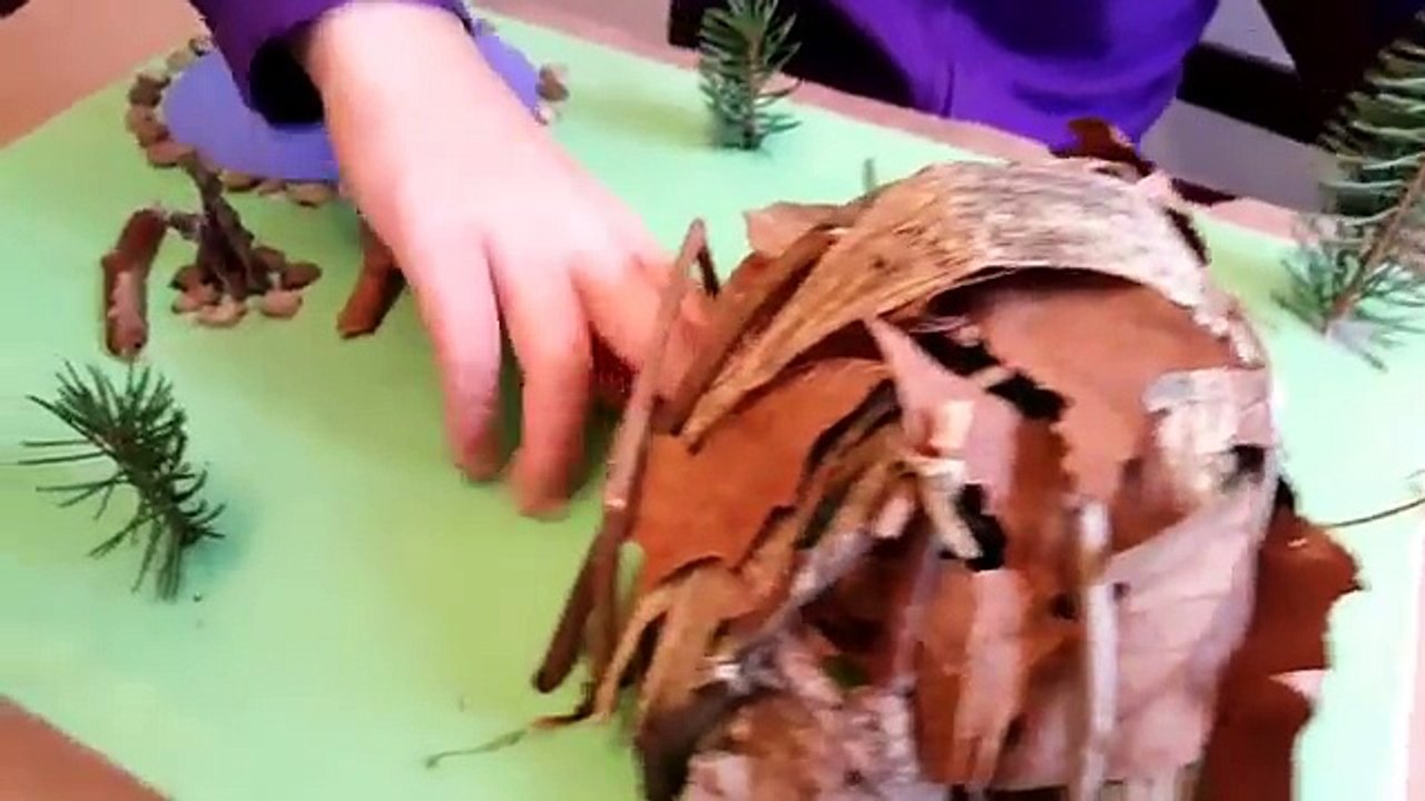 How to build All Natural Native American Wigwam and Village School Project