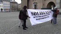 Danimarka'da Açlık Grevi Yapan Sığınmacılar İçin Dayanışma Gösterisi - Kopenhag