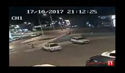 Şanlıurfa’daki kaza anı kamerada