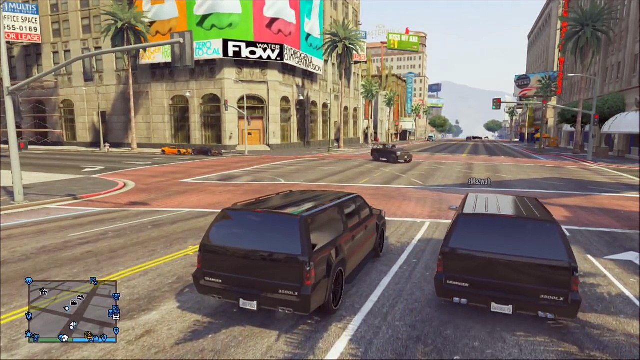 GTA 5 Online - FIB XK8 Clan - Police Patrol - Bank Robbery, Police Fast High Speed Pursuit Chase