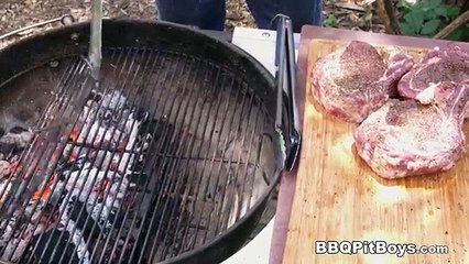 Cowboy Rib Steaks by the BBQ Pit Boys