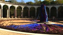 Sculptures géantes dans les bosquets du château de Versailles