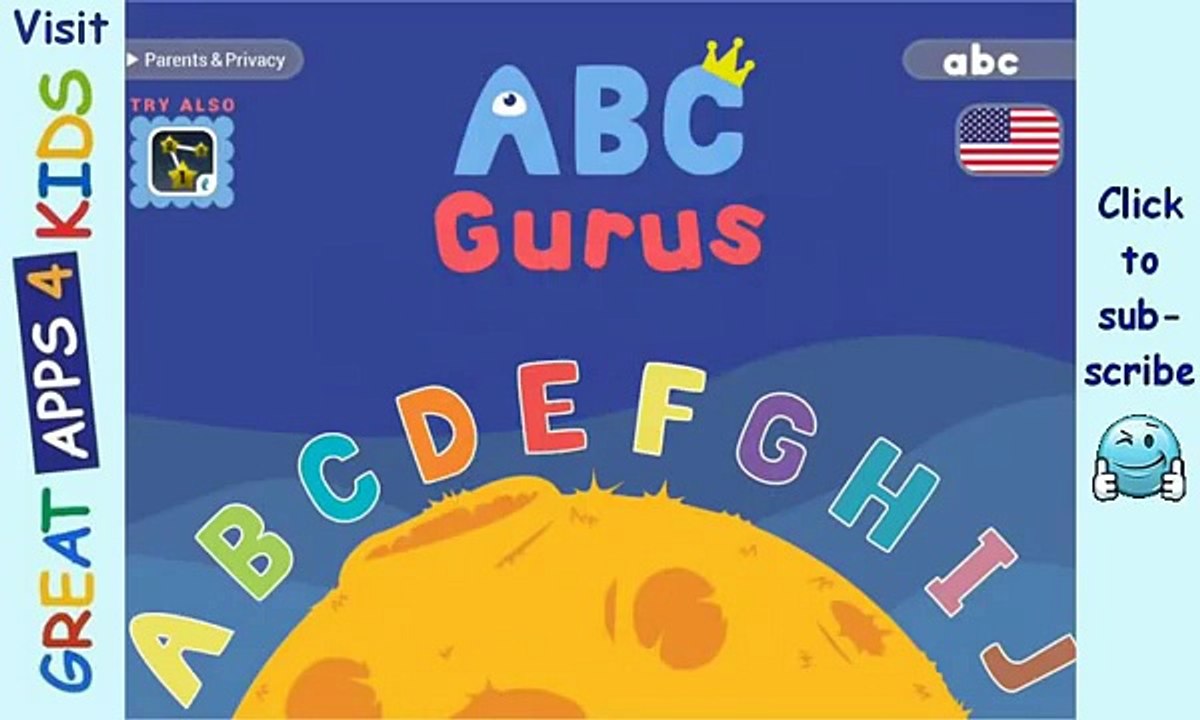 ABC Gurus | Alphabet App For Kids