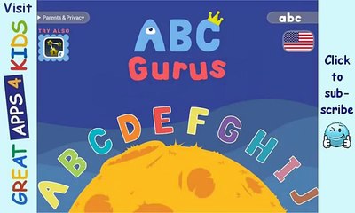 ABC Gurus | Alphabet App For Kids