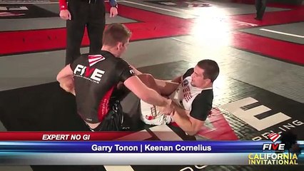 FIVE Grappling California Invitational: Garry Tonon v Keenan Cornelius (5 Man RR / Match 8)
