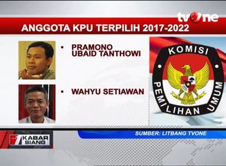 Anggota KPU dan Bawaslu Terpilih Periode 2017-2022