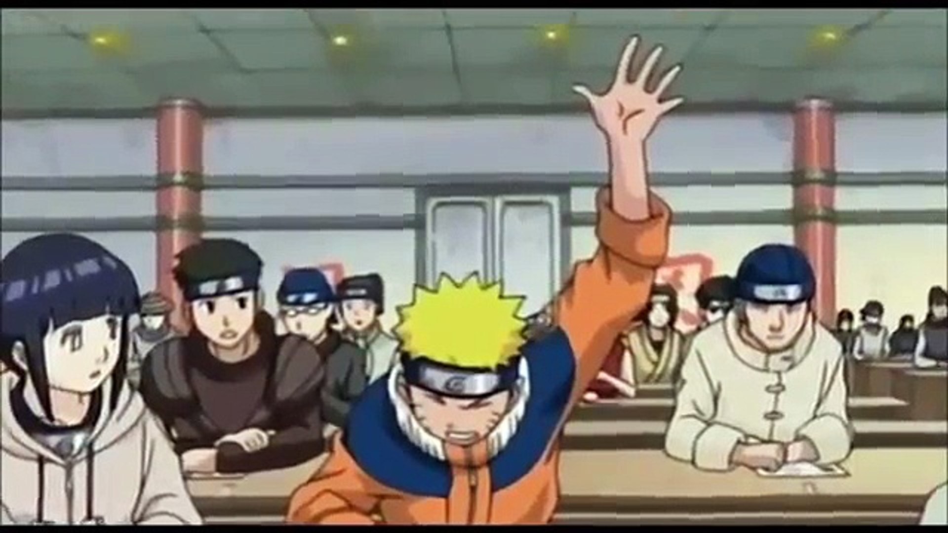 Naruto, réponse à la 10ème question lors de l'examen des Chunin - Vidéo  Dailymotion