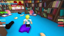 The Crazy Librarian in Roblox / Escape The Bookstore Obby / Gamer Chad Plays