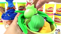 Alvin and the Chipmunks Playdoh Ice Cream Toy Surprises with Theodore, Simon, Shopkins / TUYC