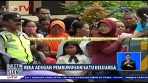 Reka Ulang Pembunuhan Istri dan Anak