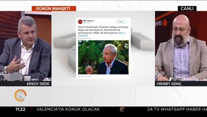 CHP lideri Kılıçdaroğlu'nun demokrasisi böyle bir şey!