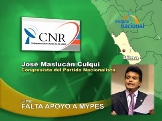 FALTA APOYO A MYPES - CNR