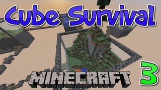 Cube Survival - Sand and Ocean Biome! - (Minecraft) - Episode 3