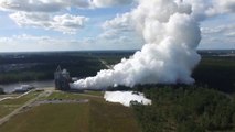 Test impressionnant du moteur des futures fusées de la NASA RS-25