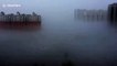 Légère pollution en Chine.. on voit plus les gratte-ciels à Xingtai City