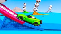 Aprender colores coches con Superheroes y musica para niños en español | Animacion | 3D