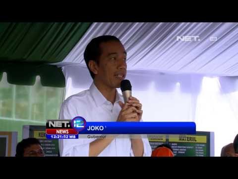 NET12 - Jokowi Ajak Warga Bersihkan Sungai Ciliwung