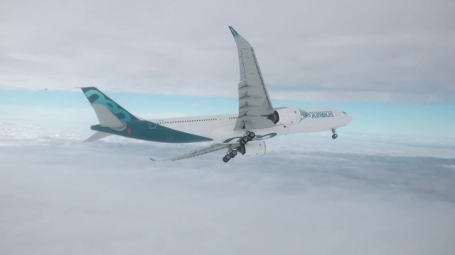 The Airbus A330-900 Neo Takes Off for the First Time