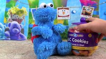 Learn ABC Alphabet With Sesame Street Cookie Monster Eating Alphabet Cookies