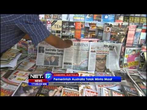 NET17 - Mengenai penyadapan, Australia tolak minta maaf ke Indonesia