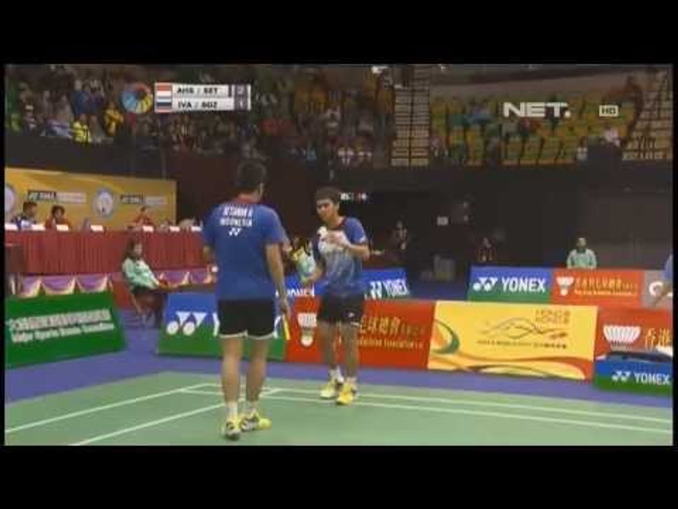 NET24 - Ganda Putra Ahsan-Hendra lolos ke semifinal Hongkong Superseries