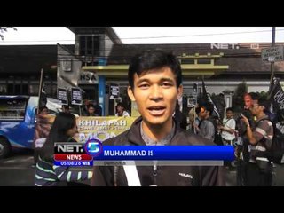 NET5 - Long March mahasiswa Bandung pada hari AIDS