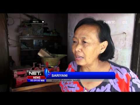 Sungai Begawan Solo meluap dan menggenangi puluhan rumah di Solo - NET5