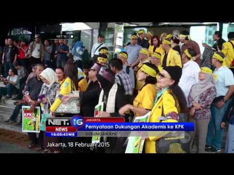 Unsur Perguruan Tinggi Universitas Indonesia Menyatakan Sikap Atas Keputusan Presiden - NEt16