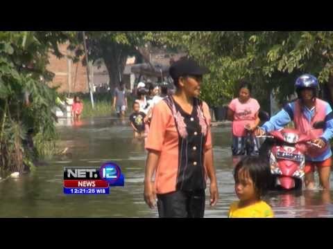 NET12 - Banjir di Pakal, Surabaya, belum surut sejak Senin