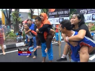 NET12 - Hari Ibu - Lomba Gendong Isteri