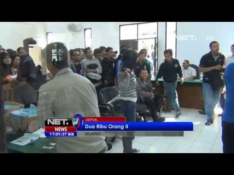 NET17 - Pengadilan Negeri Depok Jawa Barat akan menerapkan sidang tilang online