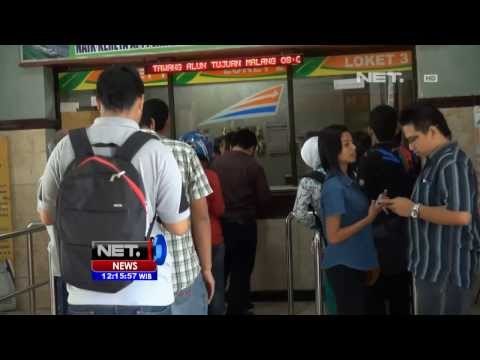 NET12 - Jelang Natal, volume pemesanan tiket kereta api meningkat tajam