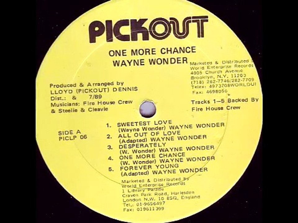 Wayne Wonder - Sweetest Love