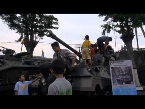 NET24 - Angkatan Darat Surabaya Mengadakan Pameran Alat utama sistem Persenjataan