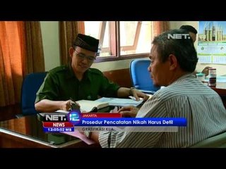 NET12 - Profesi penghulu sering disalahgunakan hingga timbul kasus gratifikasi