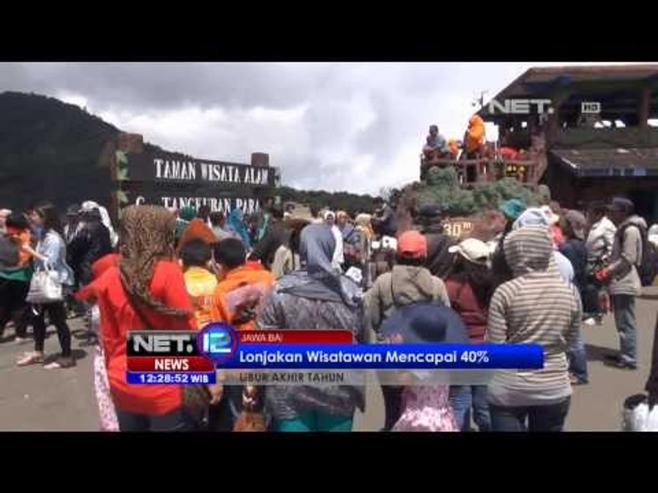 NET12 - Jelang akhir tahun objek wisata Tanggupan Perahu ramai